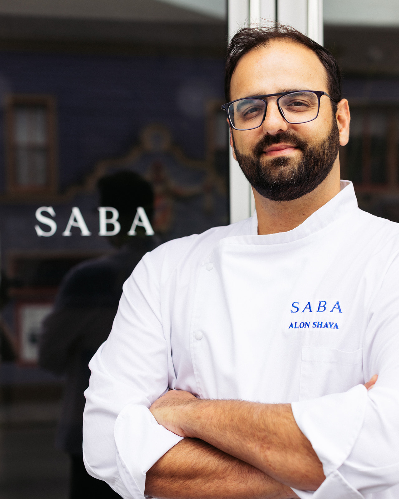 Chef Alon Shaya of Saba in New Orleans (photograph by Emily Ferretti)