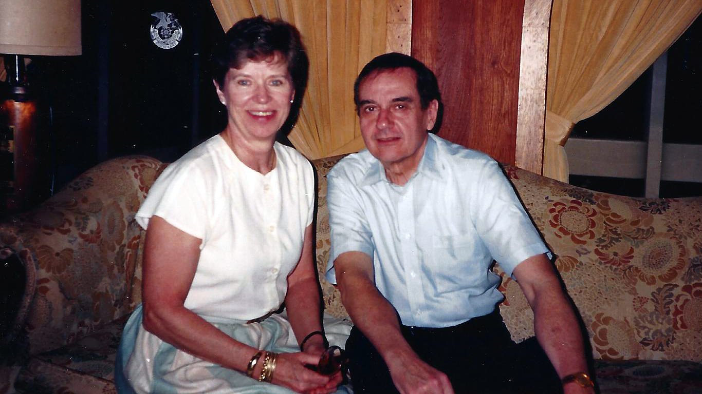 The author's parents, Christine and Roger Bessey
