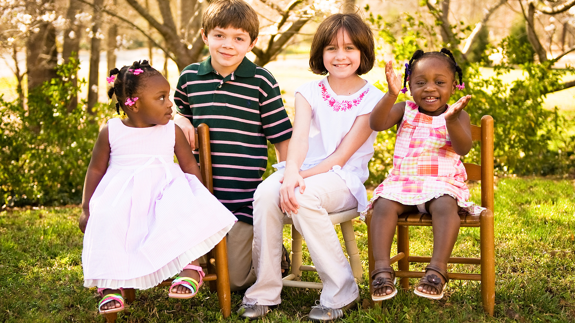 KD, Caleb, Caroline, and Elizabeth McArthur, in their younger days (photo courtesty of the author)